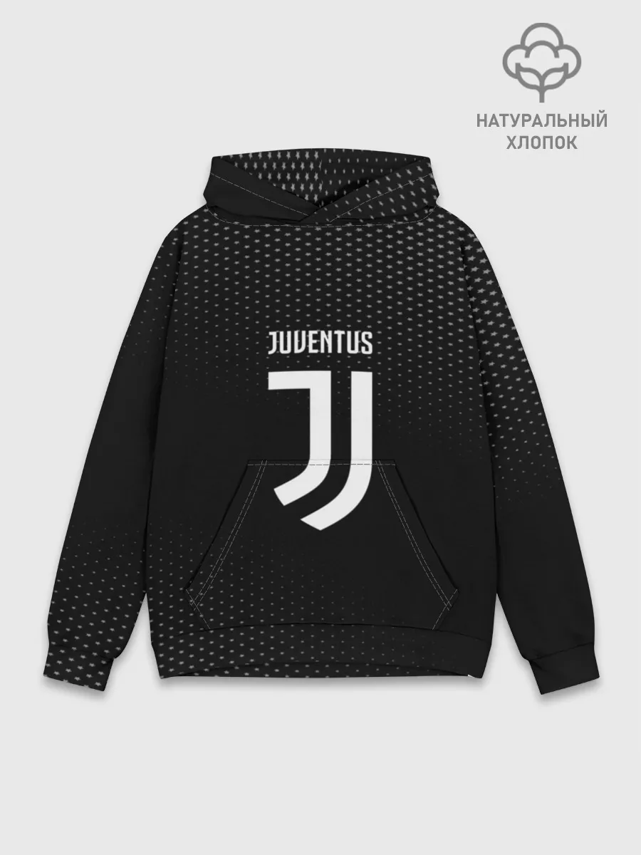 Худи мужской база хлопок / Juventus