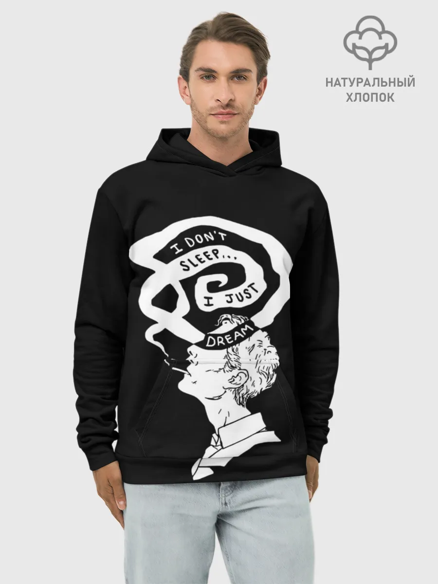 Худи мужской база хлопок / True Detective