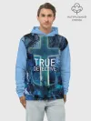 Худи мужской база хлопок / TRUE DETECTIVE