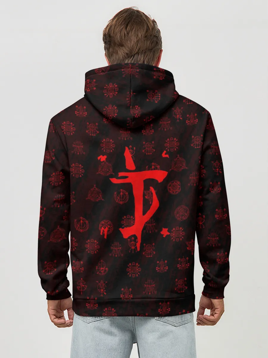 Худи мужской база хлопок / DOOM | ДУМ