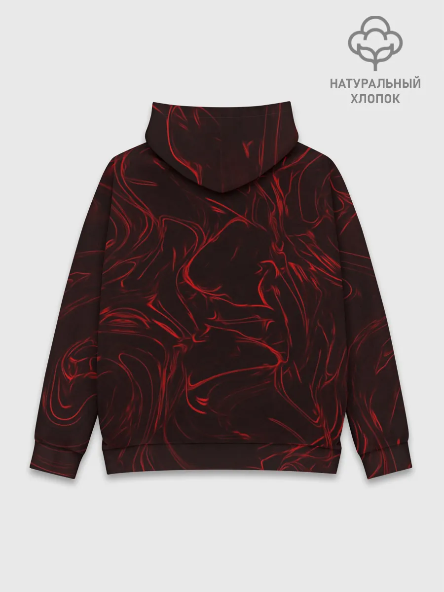 Худи мужской база хлопок / Кровавые разводы