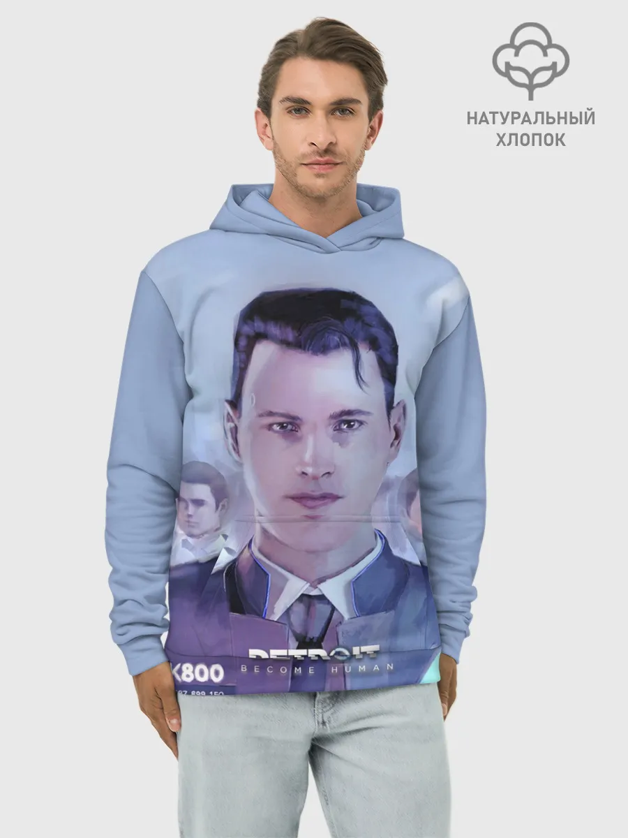 Худи мужской база хлопок / Detroit become human