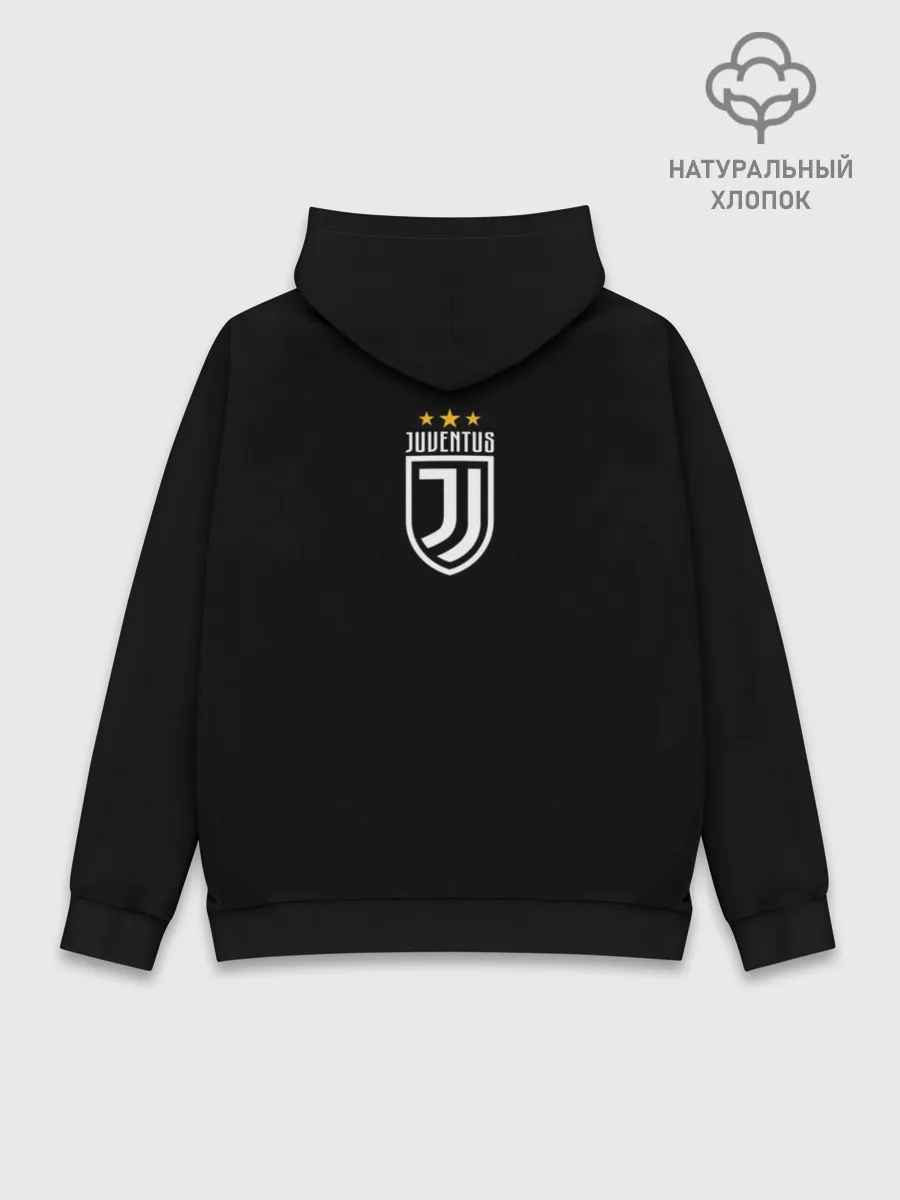 Худи мужской база хлопок / Cristiano Ronaldo. Juventus