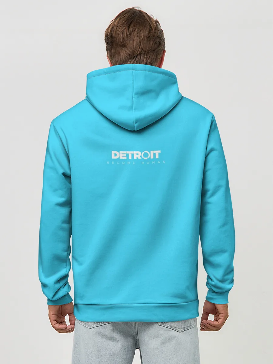 Худи мужской база хлопок / Connor. Detroit: Become Human