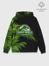 Худи мужской база хлопок / JURASSIC WORLD