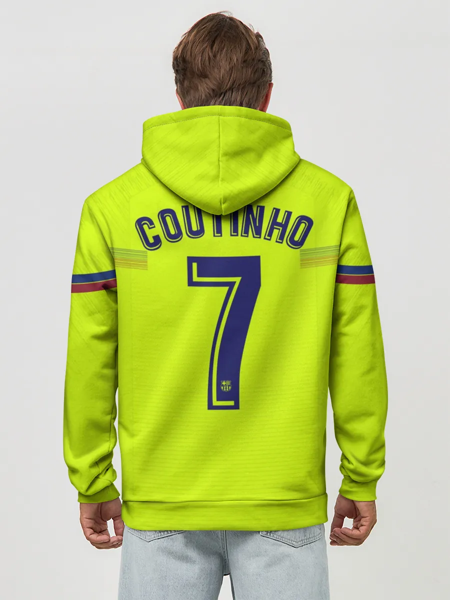 Худи мужской база хлопок / Coutinho away 18-19