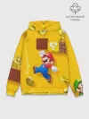 Худи мужской база хлопок / Супер Марио