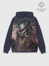 Худи мужской база хлопок / Хищник | Predator