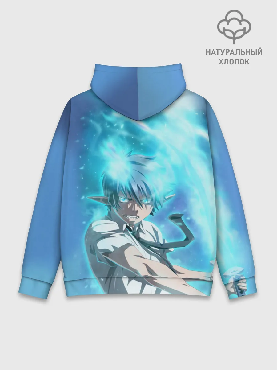 Худи мужской база хлопок / Рин Окумура