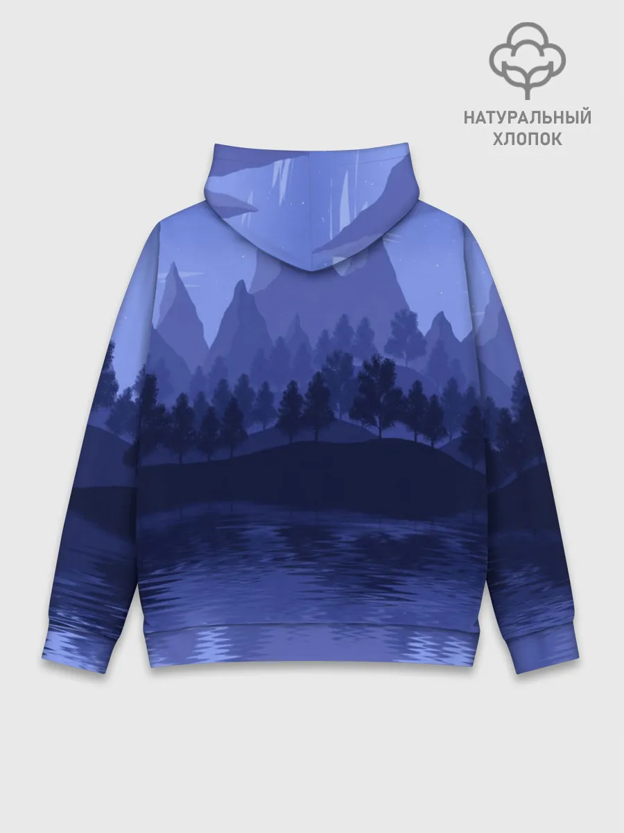 Худи мужской база хлопок / Firewatch