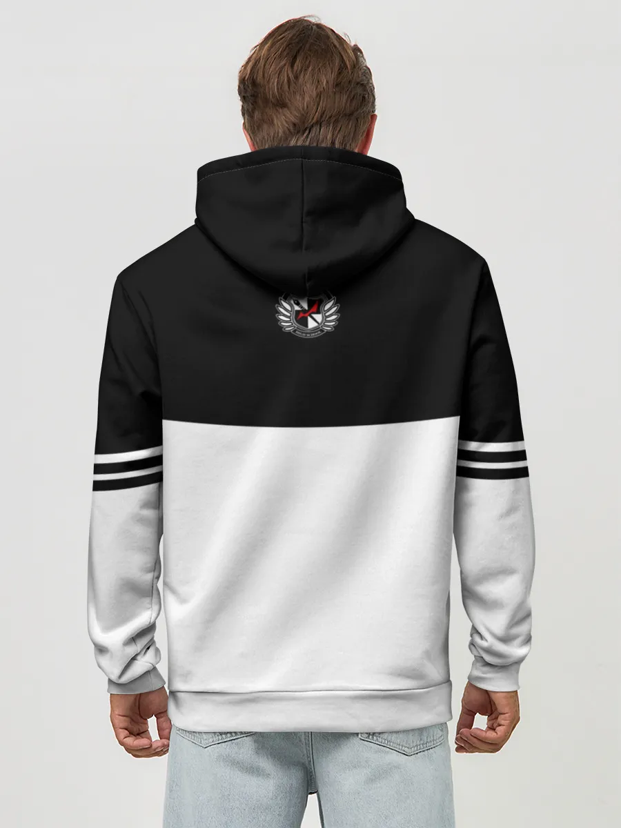 Худи мужской база хлопок / MONOKUMA SCHOOL ФОРМА