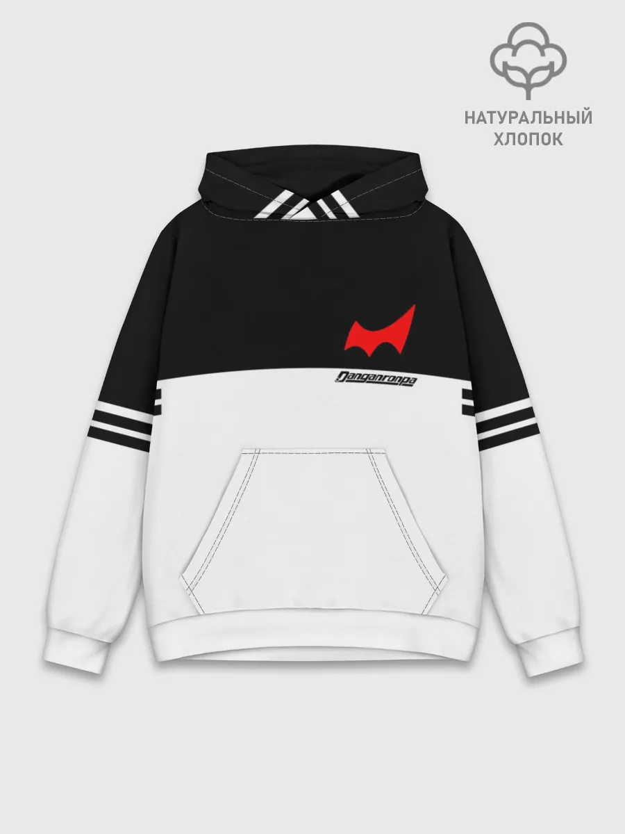 Худи мужской база хлопок / MONOKUMA SCHOOL ФОРМА