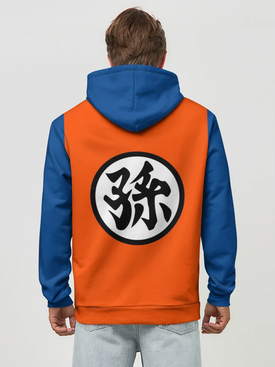 Худи мужской база хлопок / GOKU KANJI