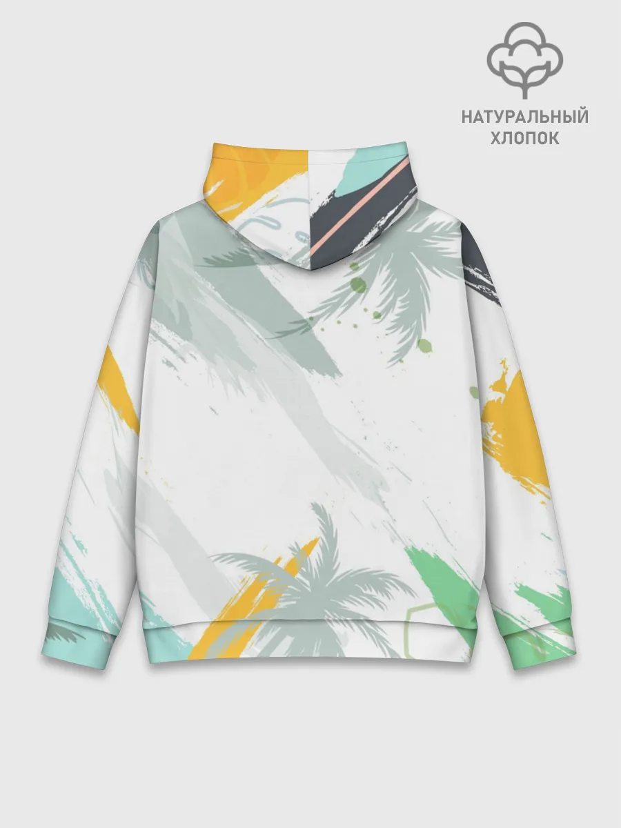 Худи мужской база хлопок / Aloha Hawaii