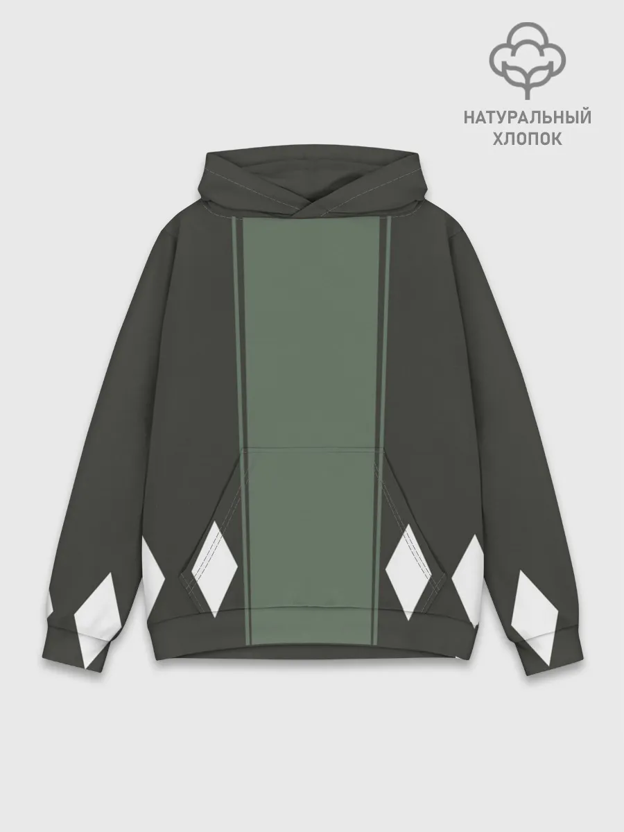 Худи мужской база хлопок / BLEACH KISUKE URAHARA