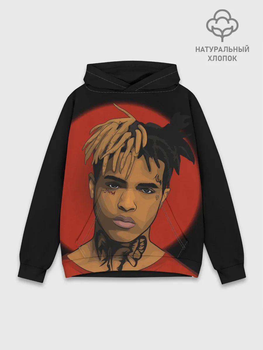 Худи мужской база хлопок / XXXTentacion