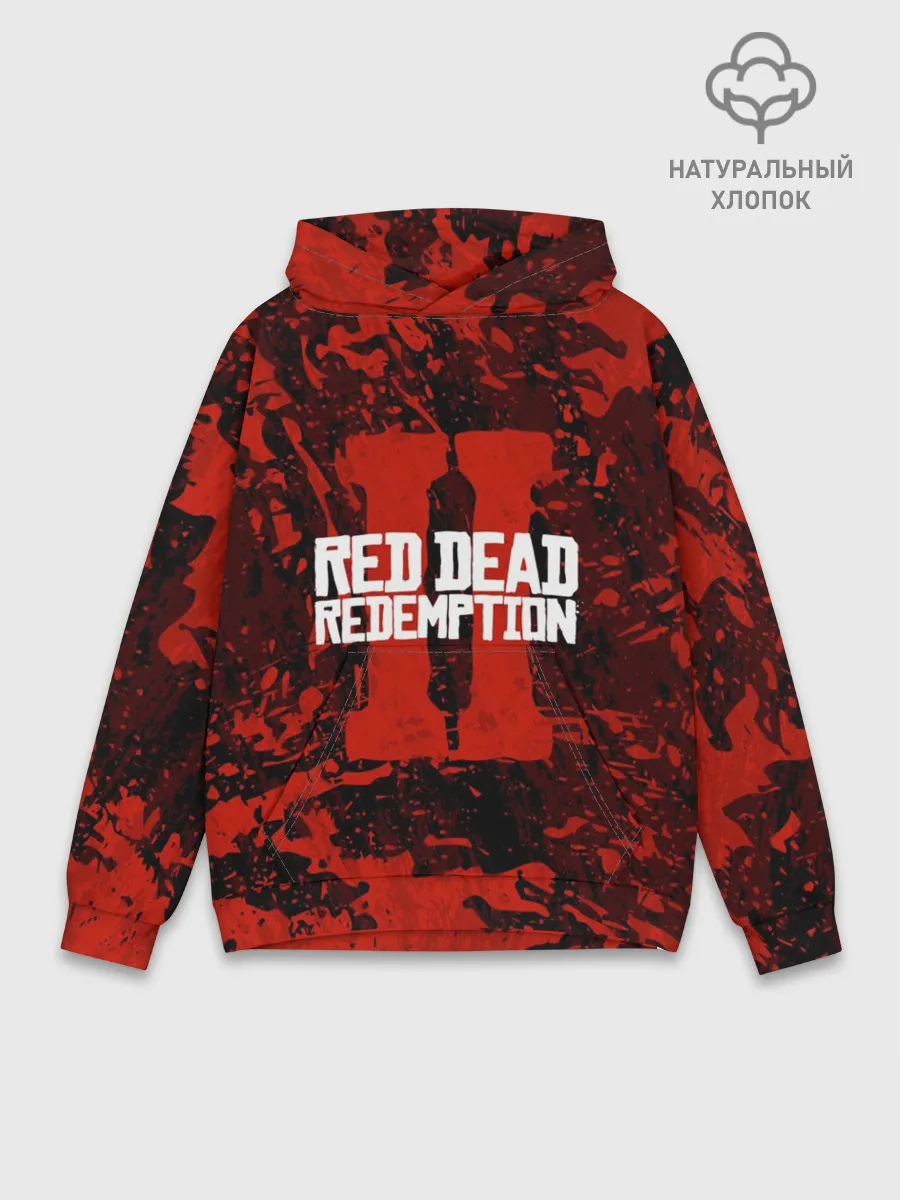 Худи мужской база хлопок / RED DEAD REDEMPTION 2