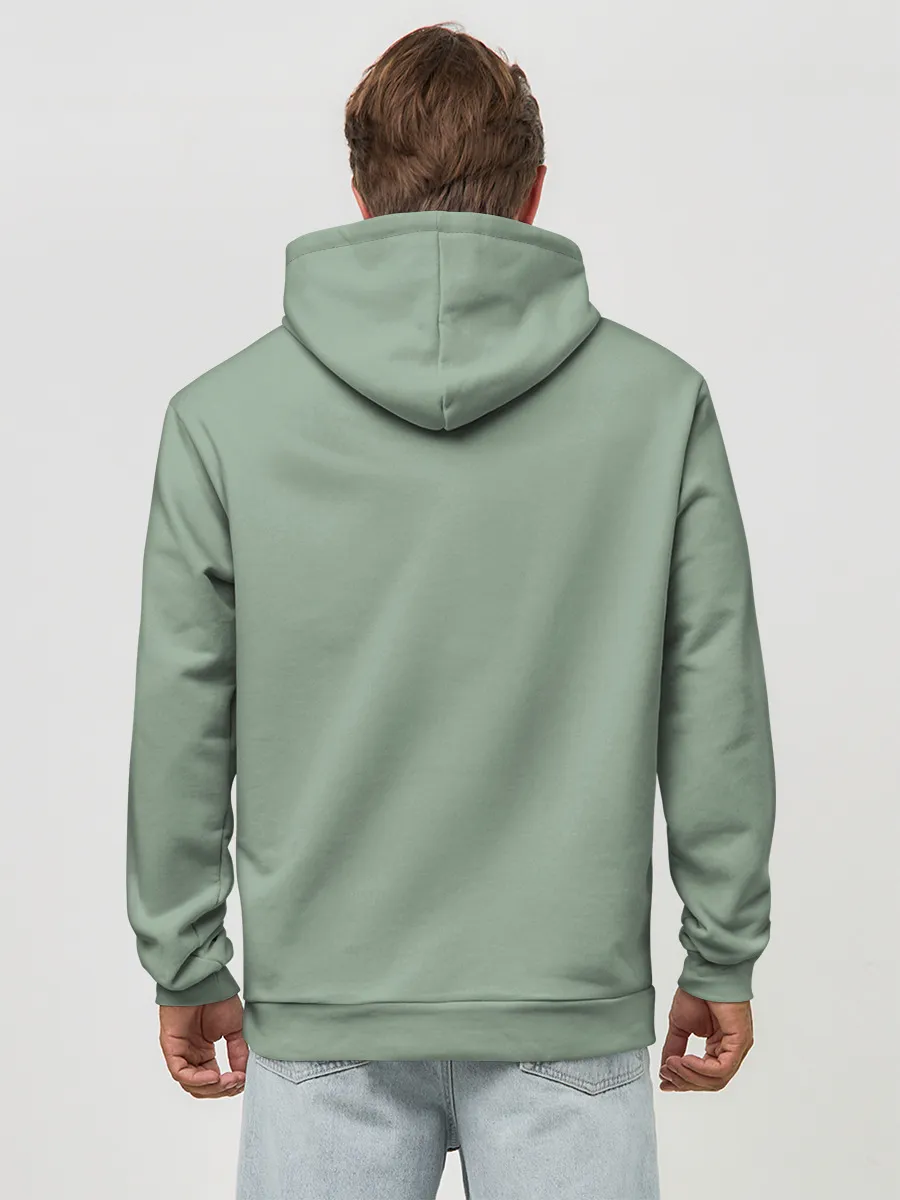 Худи мужской база хлопок / Хищник