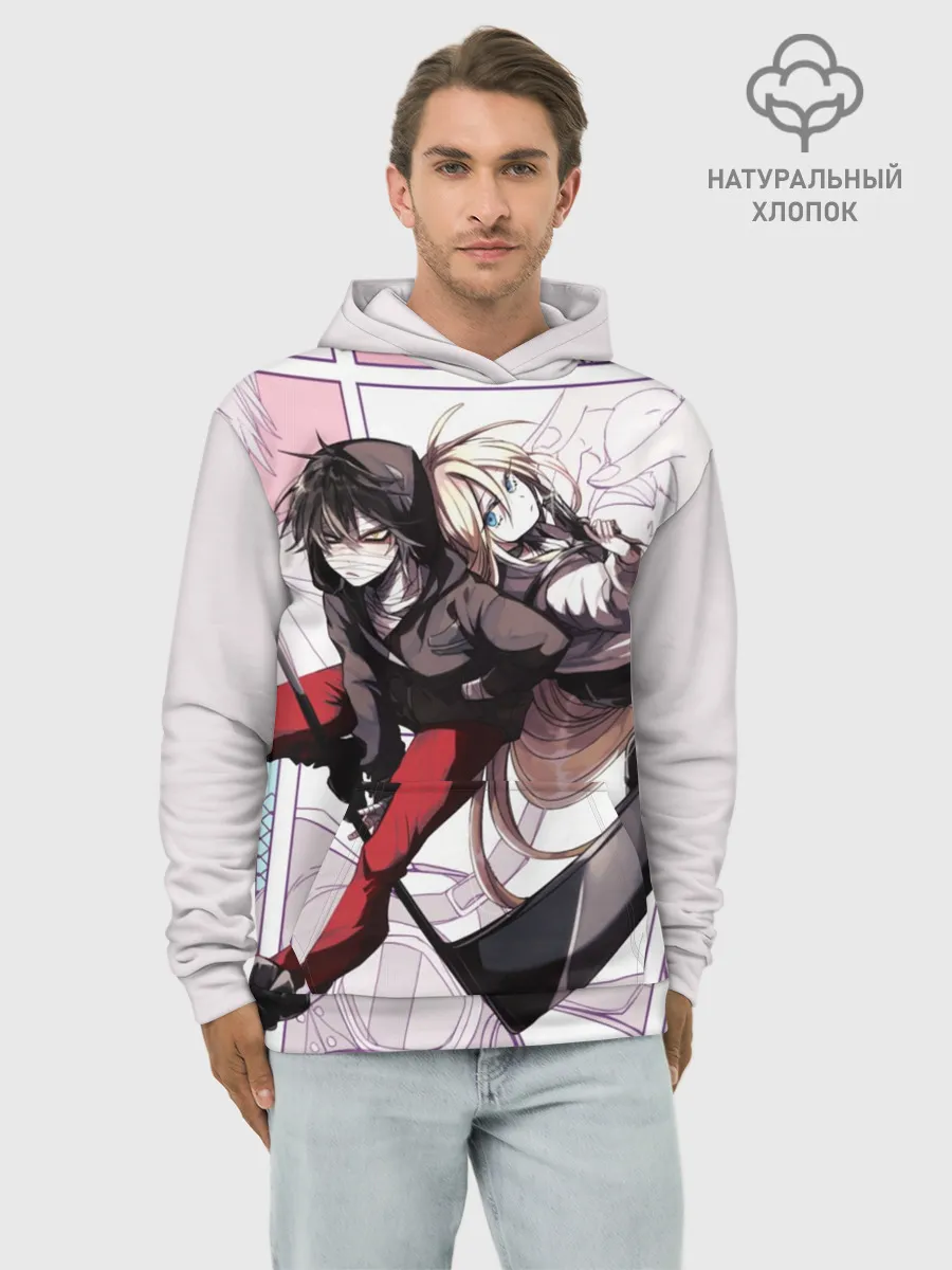 Худи мужской база хлопок / Zac