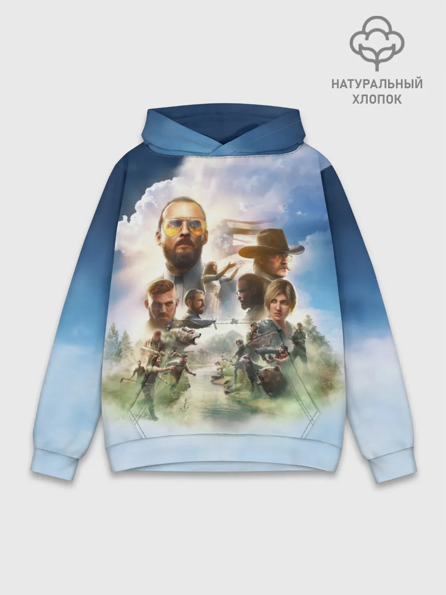 Худи мужской база хлопок / Far Cry 5