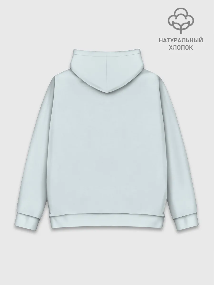 Худи мужской база хлопок / Аниме девочки-двойняшки