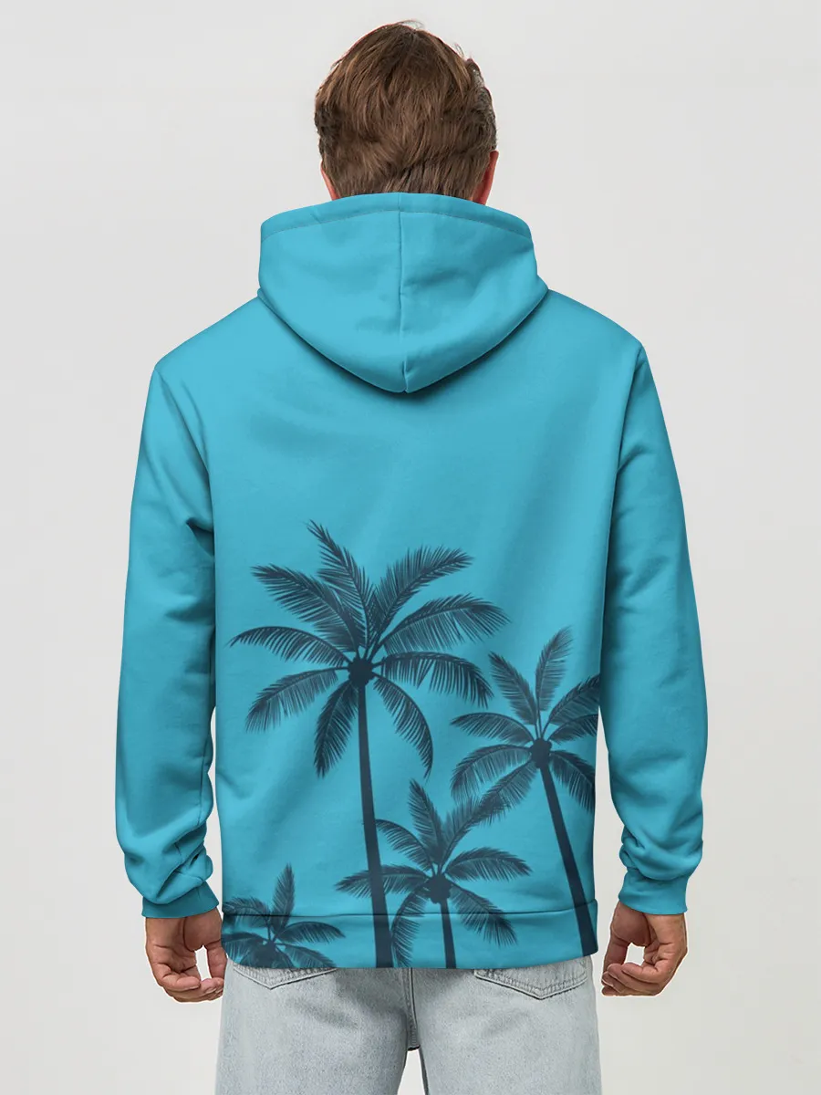 Худи мужской база хлопок / Good vibes only