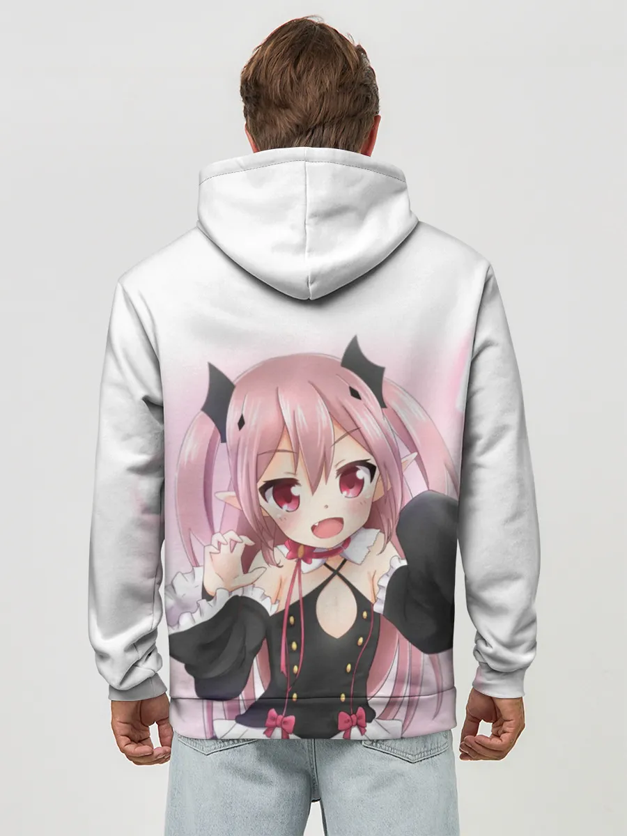 Худи мужской база хлопок / Милый вампир