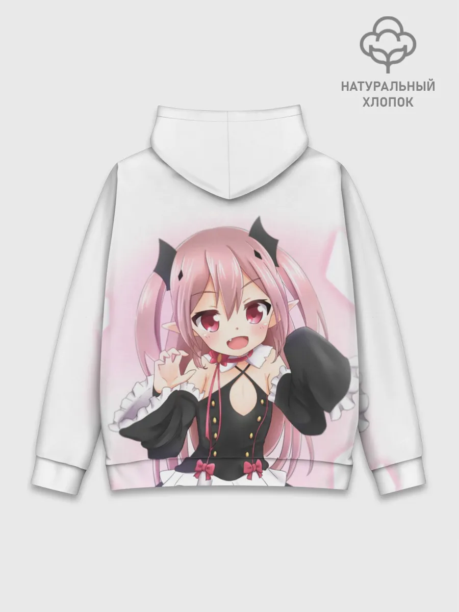 Худи мужской база хлопок / Милый вампир