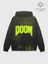 Худи мужской база хлопок / DOOM