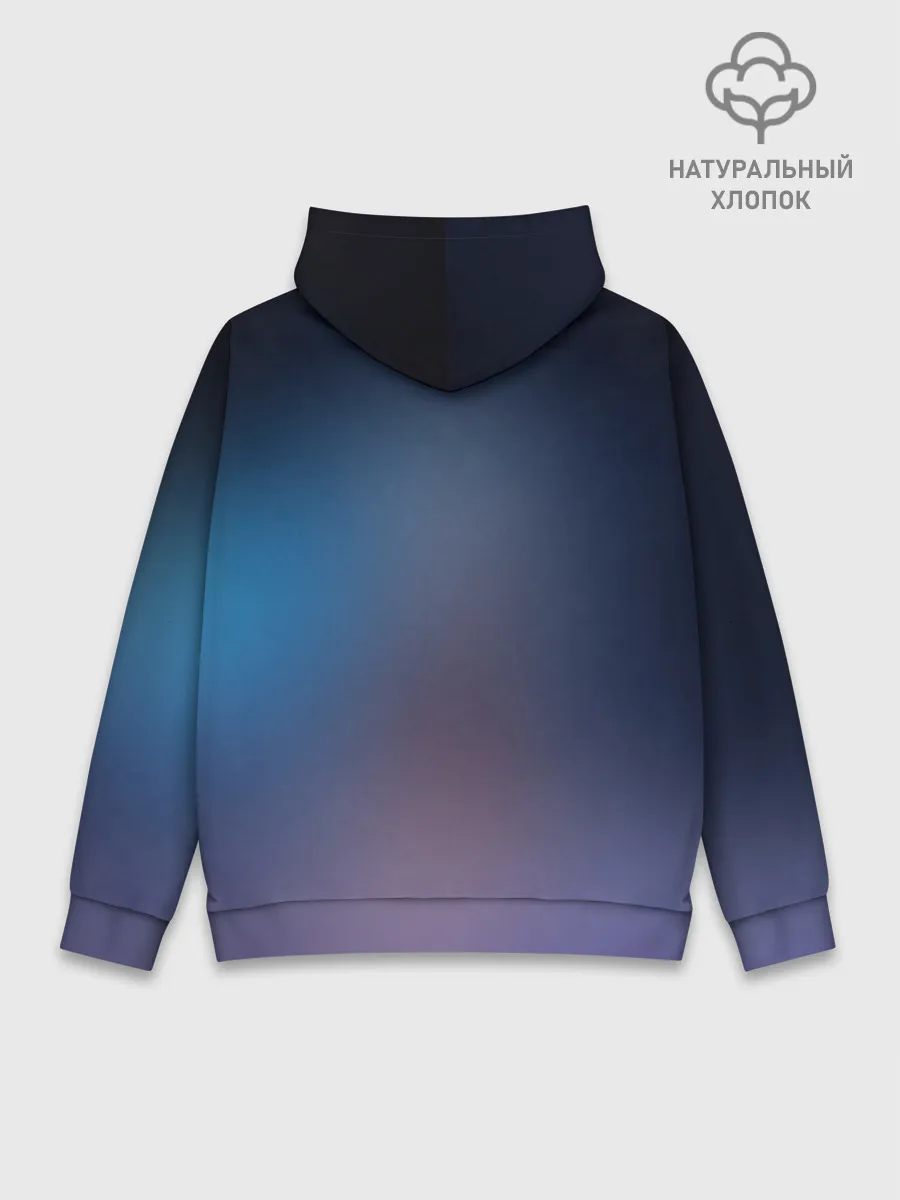 Худи мужской база хлопок / Goku on a planet