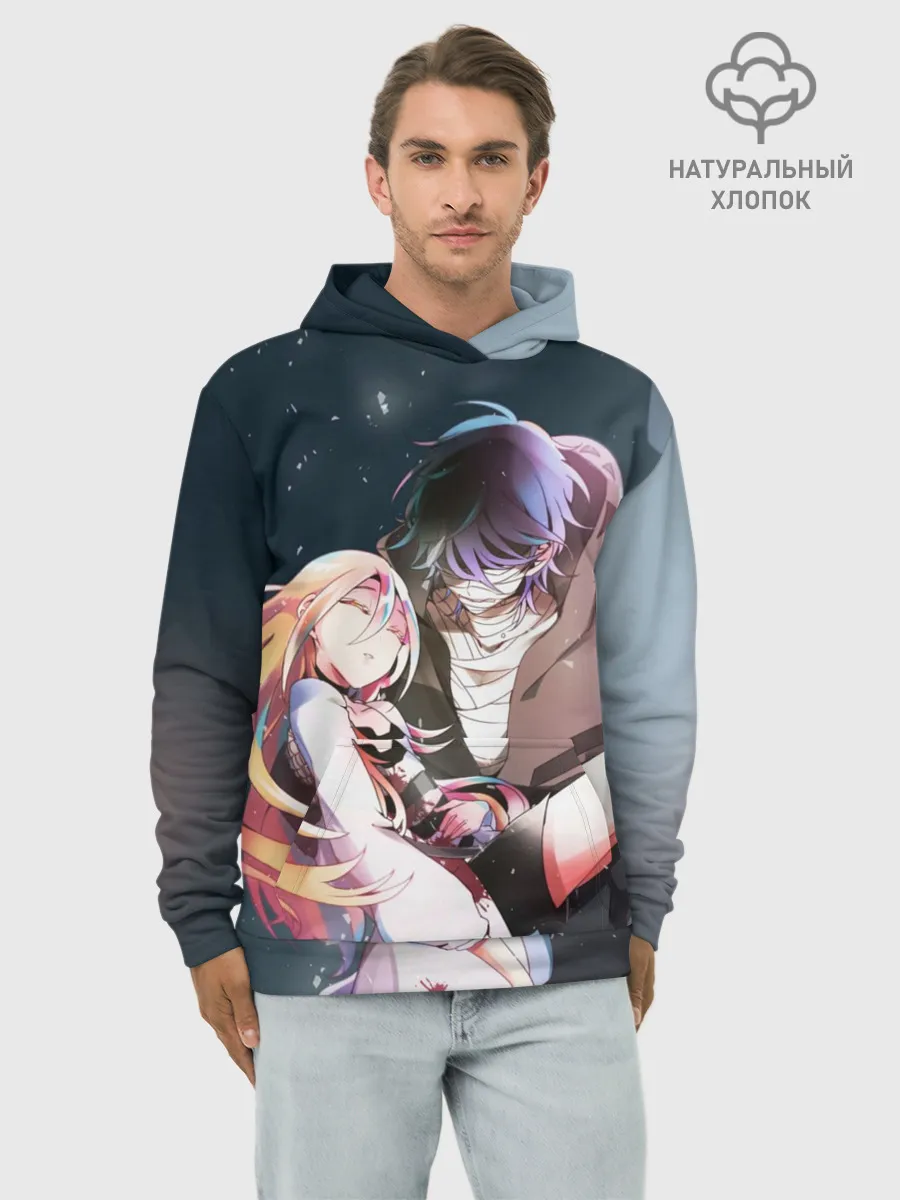 Худи мужской база хлопок / Death art