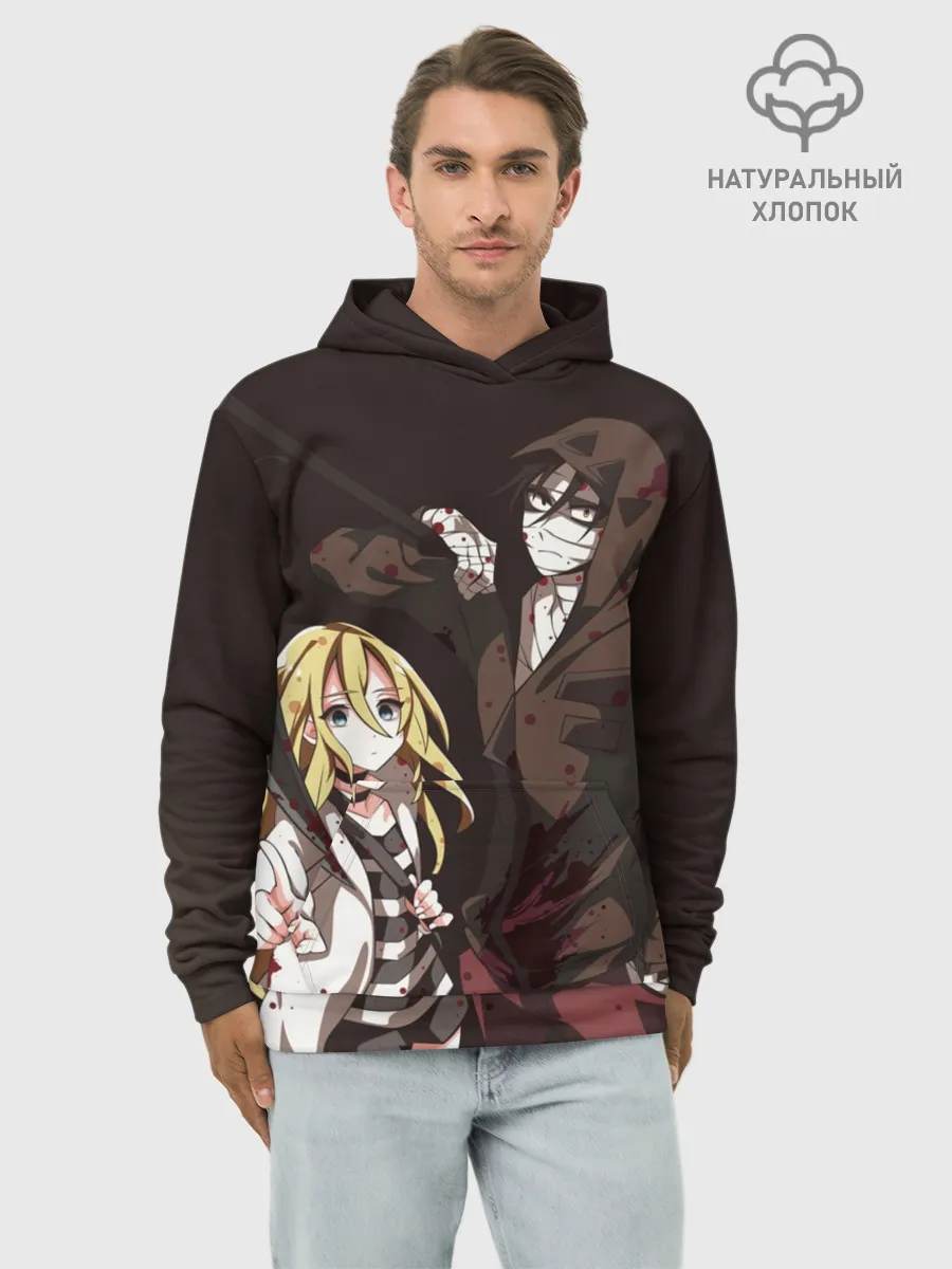 Худи мужской база хлопок / Рейчел и Зак