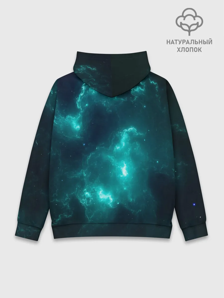 Худи мужской база хлопок / DEATH STRANDING SPACE