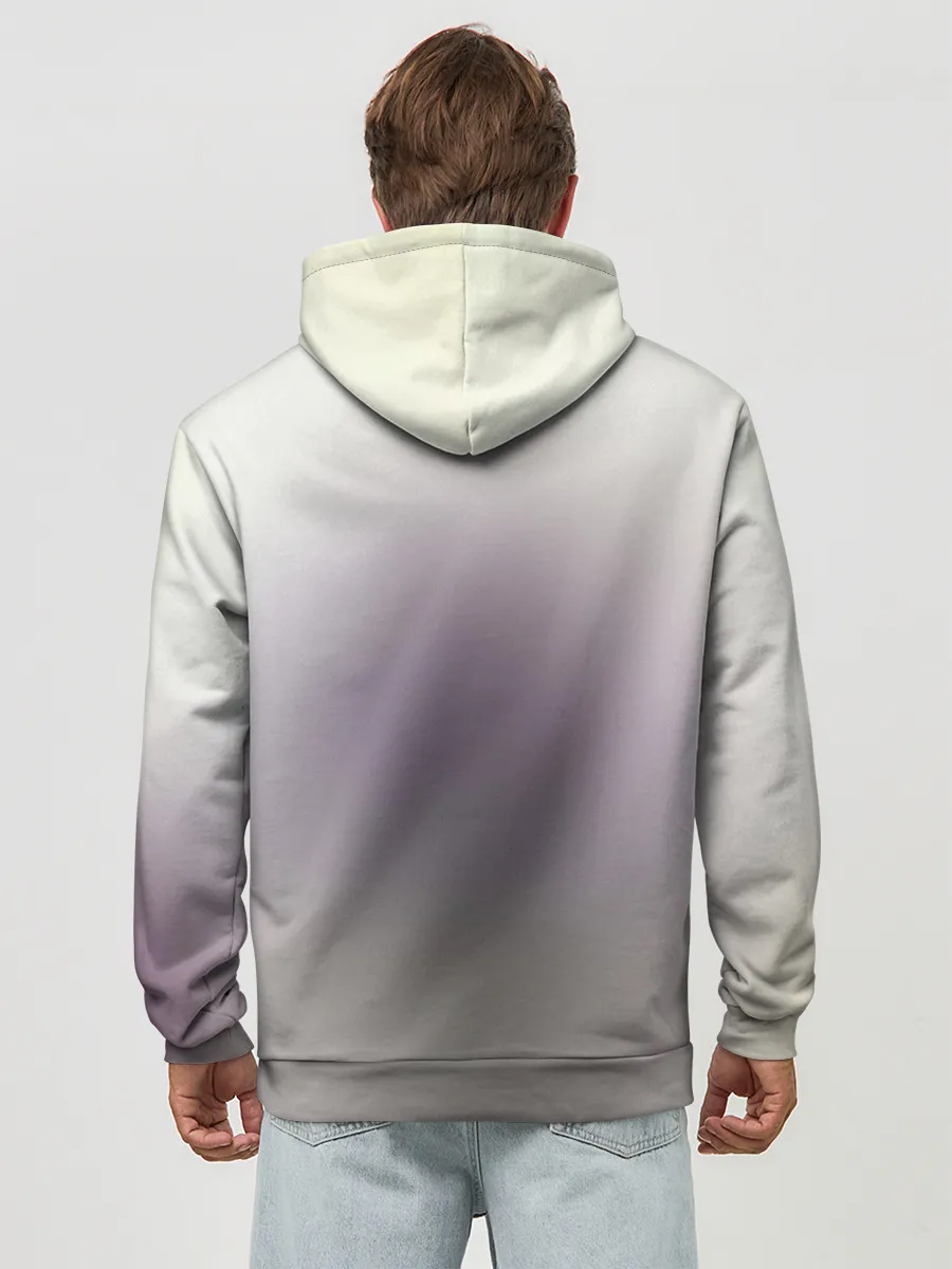 Худи мужской база хлопок / Моб Психо 100