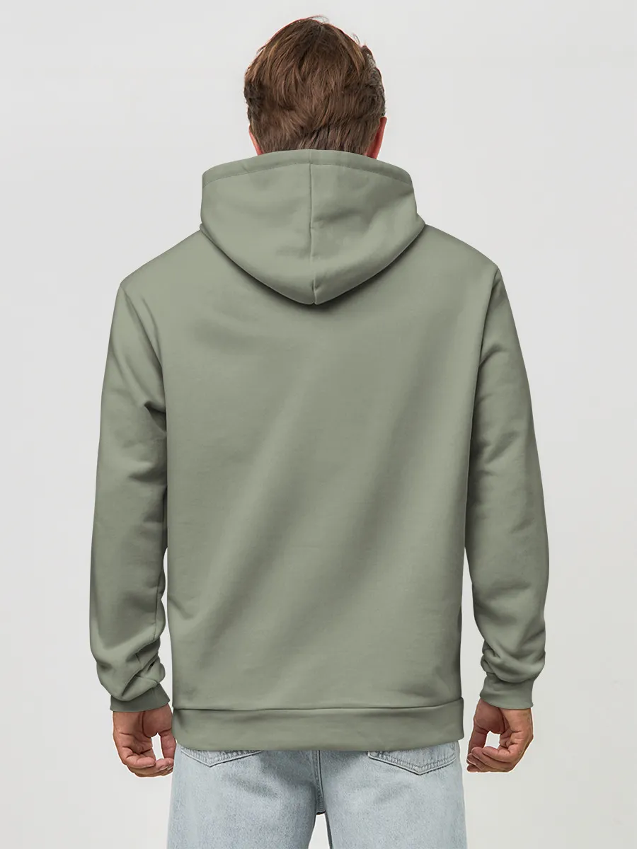 Худи мужской база хлопок / Каонаси с петухом