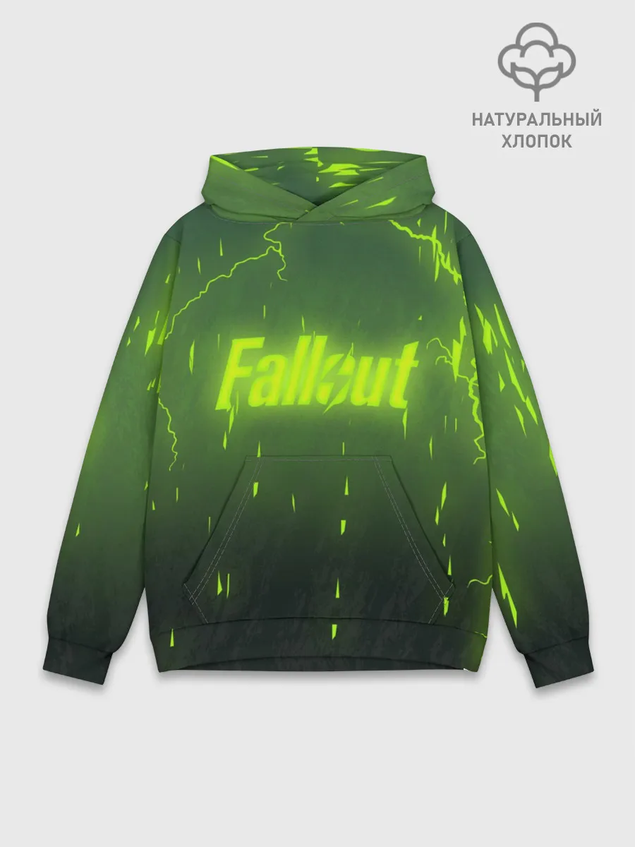 Худи мужской база хлопок / FALLOUT RADSTORM