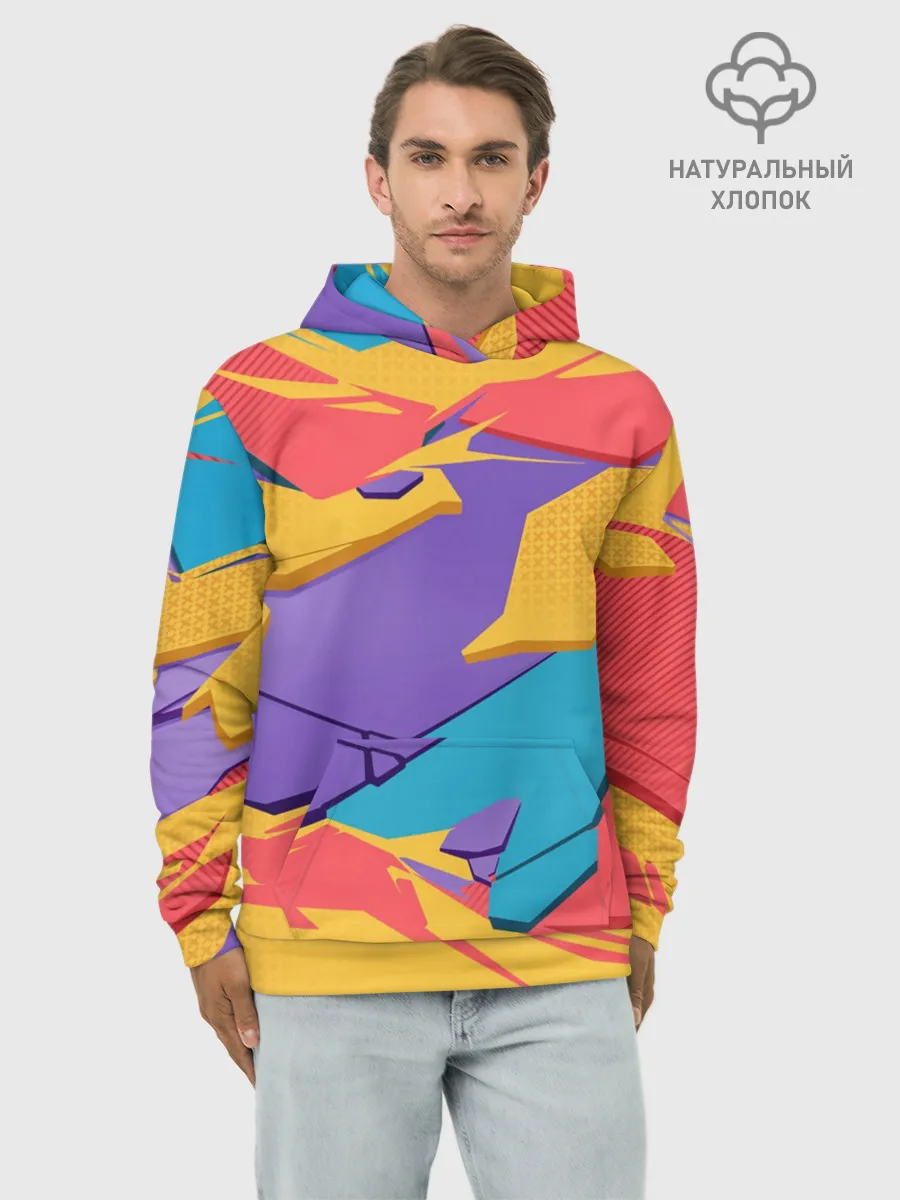 Худи мужской база хлопок / Ял