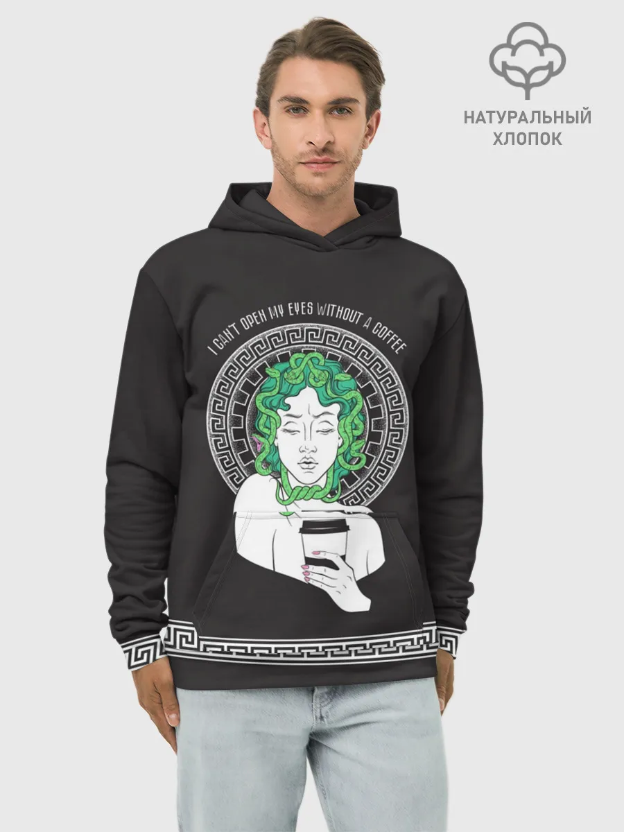 Худи мужской база хлопок / Gorgon