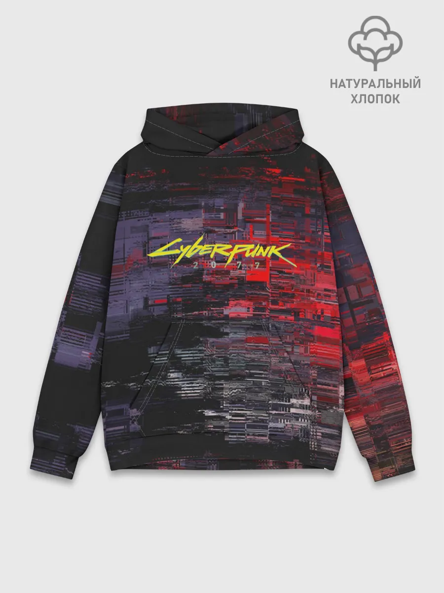 Худи мужской база хлопок / CyberPunk 2077