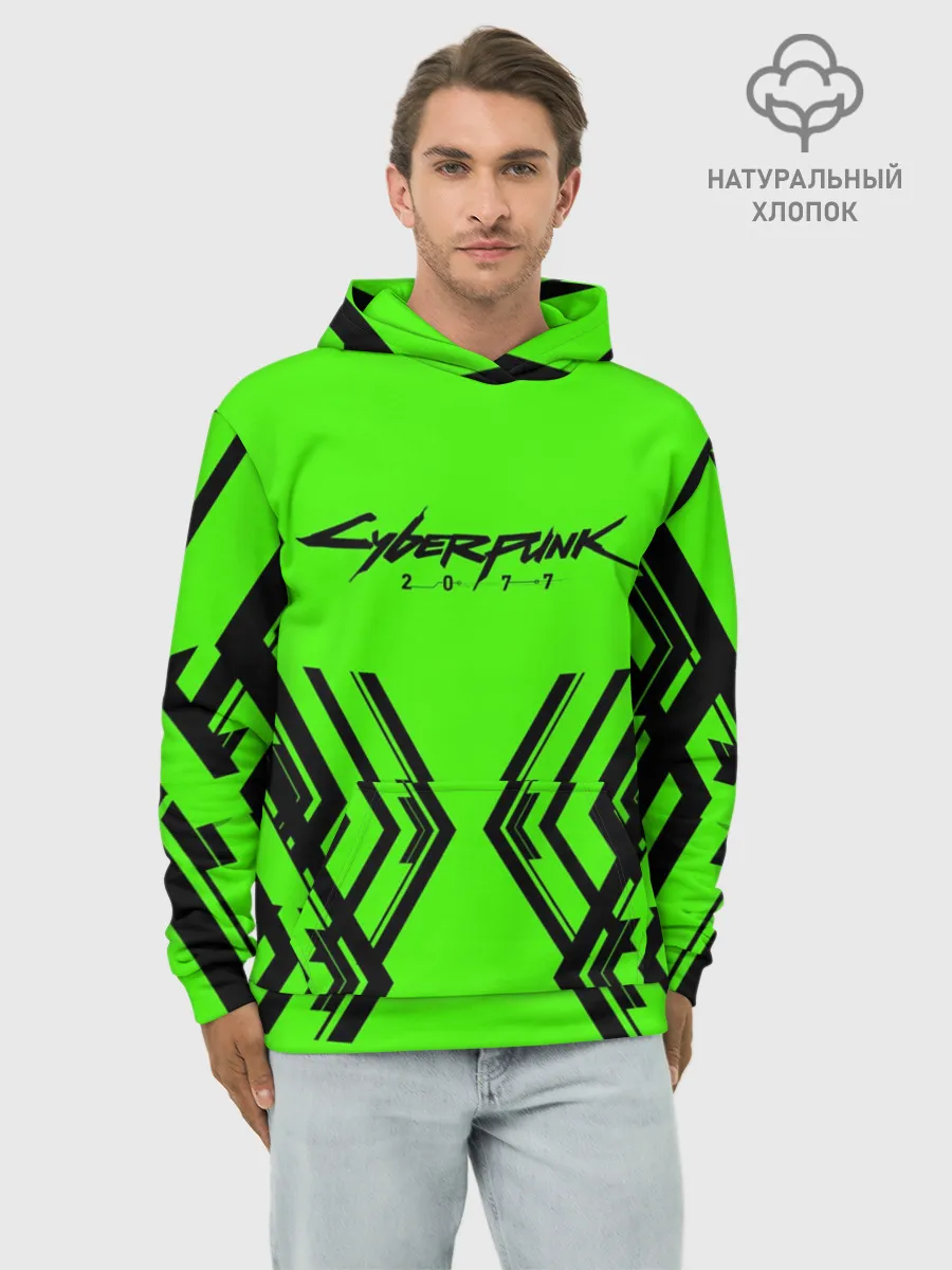 Худи мужской база хлопок / CyberPunk 2077