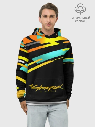 Худи мужской база хлопок / CyberPunk 2077