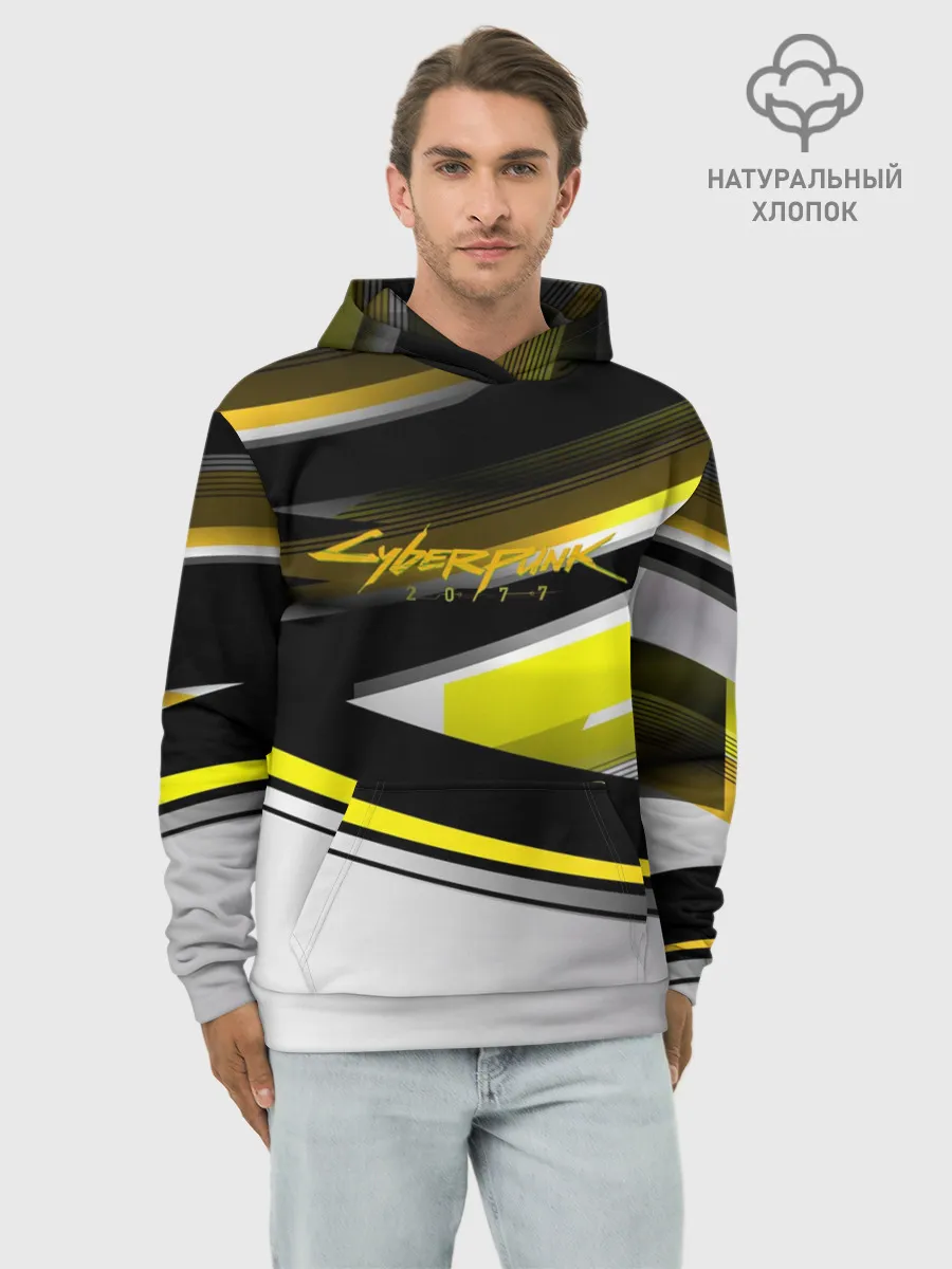 Худи мужской база хлопок / CyberPunk 2077