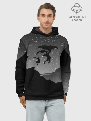 Худи мужской база хлопок / THE ELDER SCROLLS