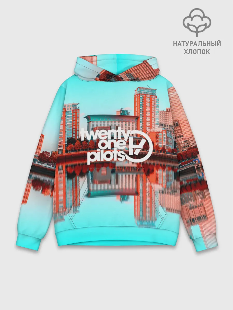 Худи мужской база хлопок / TWENTY ONE PILOTS