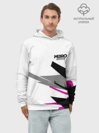 Худи мужской база хлопок / Metro Exodus