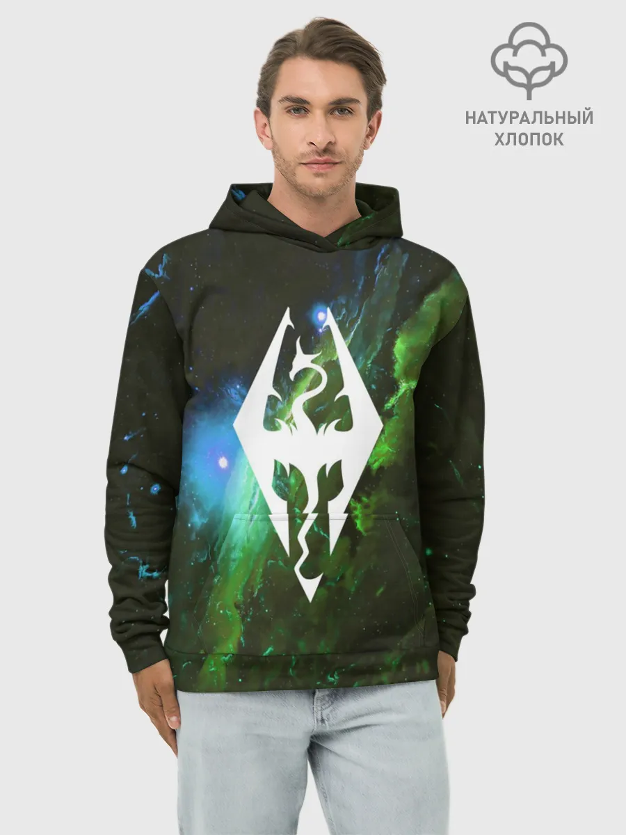 Худи мужской база хлопок / THE ELDER SCROLLS