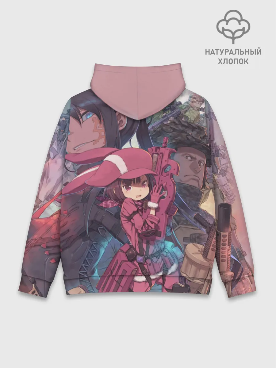 Худи мужской база хлопок / Призрачная пуля