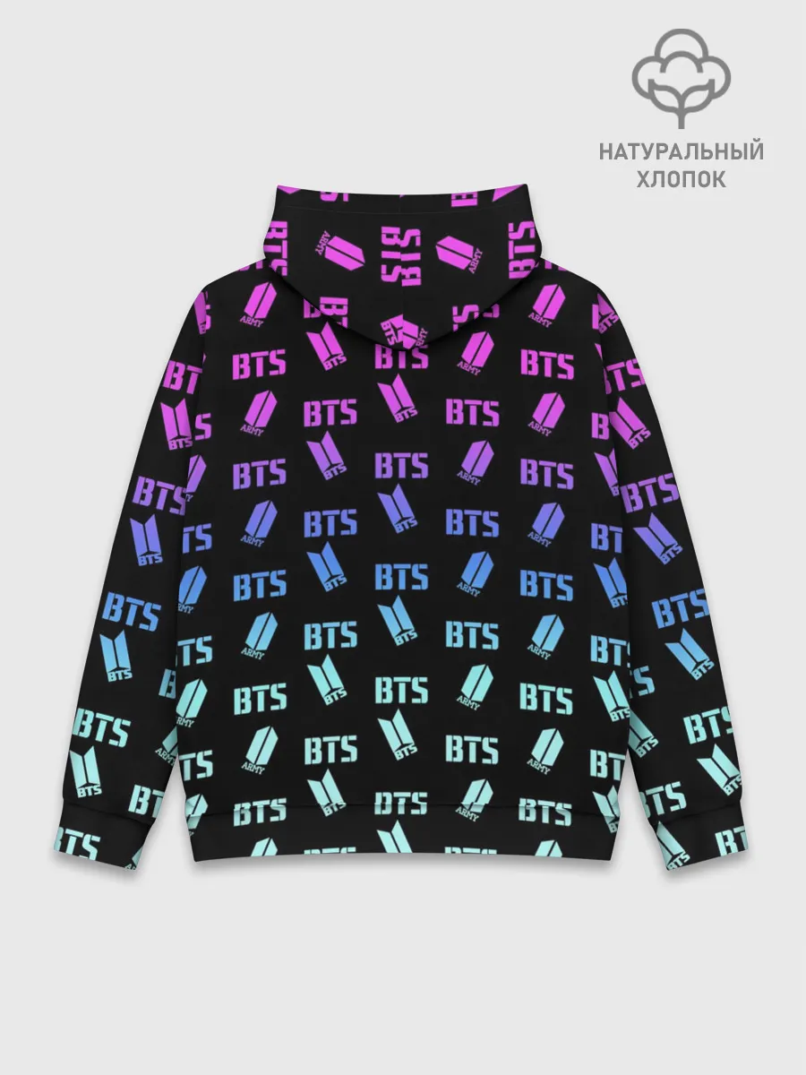 Худи мужской база хлопок / BTS