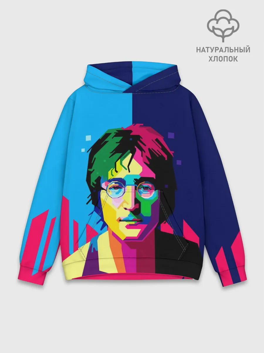 Худи мужской база хлопок / Джон Леннон