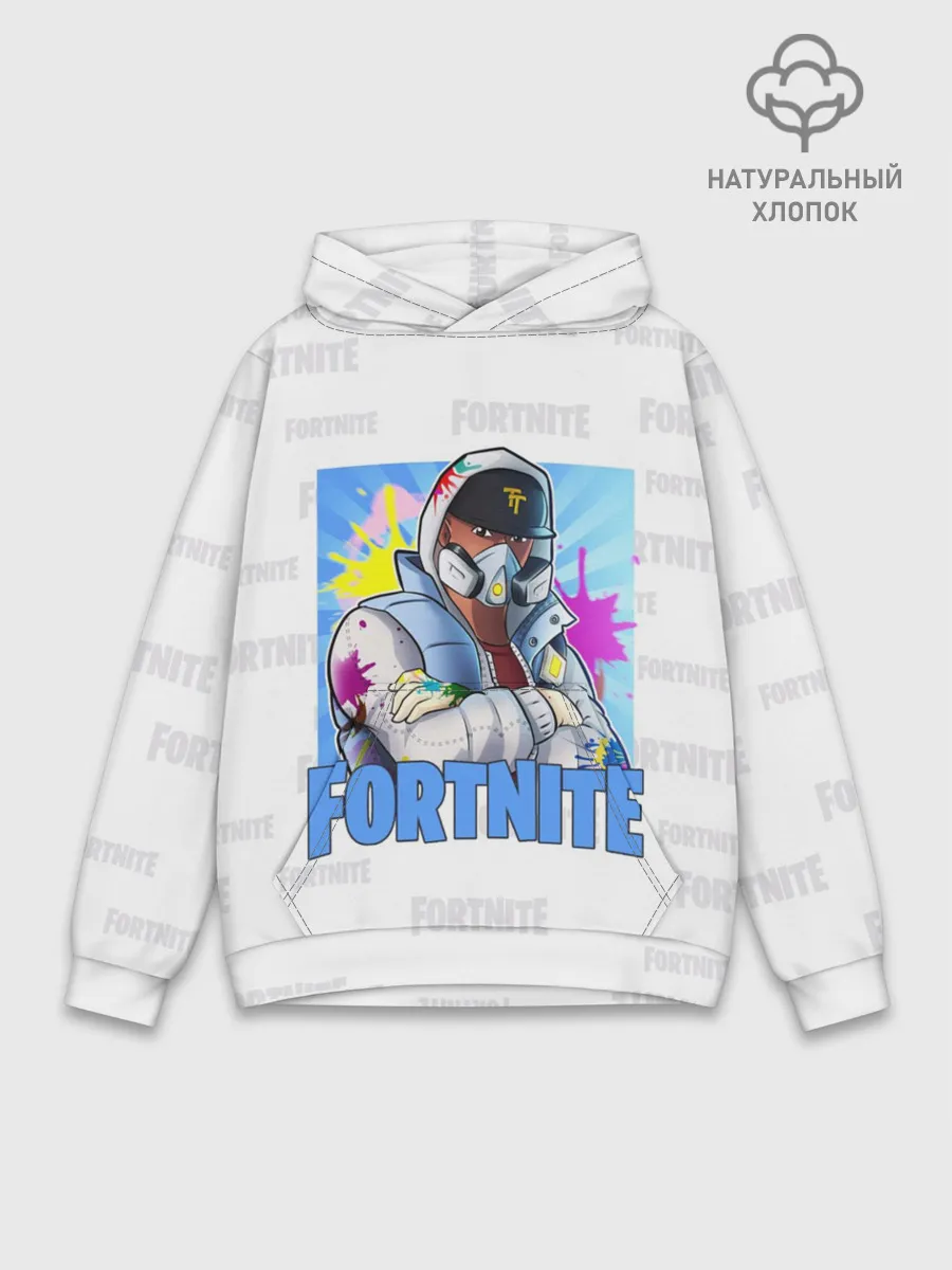 Худи мужской база хлопок / Fortnite Fan Art